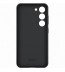 Husa Leather Cover pentru Samsung Galaxy S23, Black